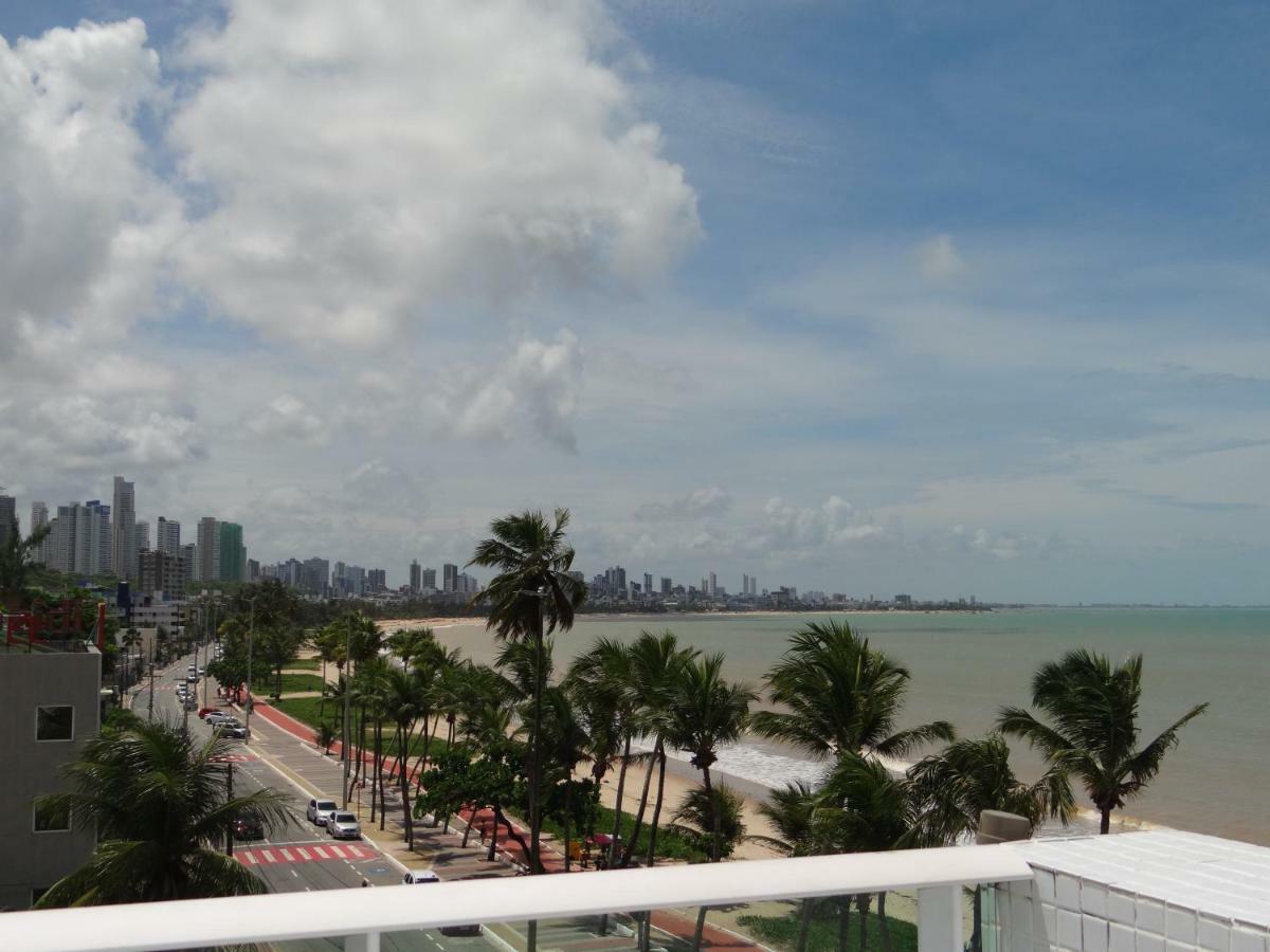 Flat A Beira Mar De Joao Pessoa Com Ar Hotell Eksteriør bilde